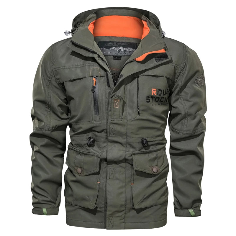 CHAIFENKO® Military Outdoor Jacket made for men who value presence, comfort, and performance in every environment.