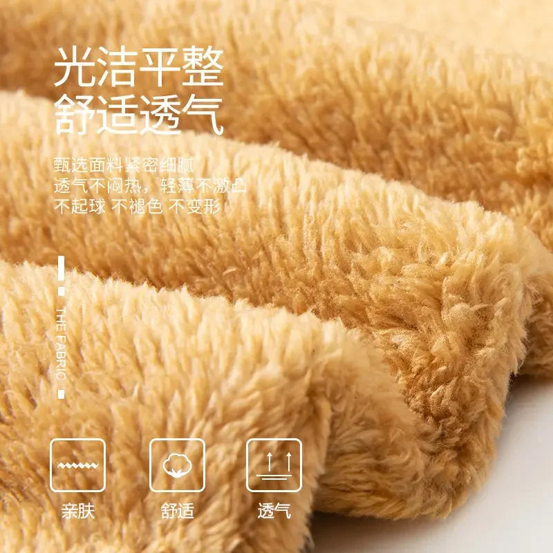 Winter Lambswool Warm Pants – Men’s Fleece Joggers