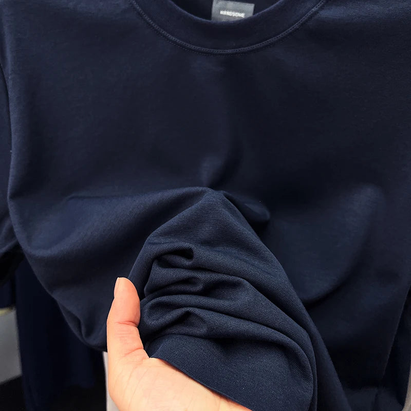 Men’s Silky Cotton T-Shirt – Breathable, Stylish & Comfortable Summer Wear