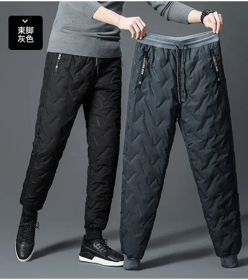 Winter Lambswool Warm Pants – Men’s Fleece Joggers