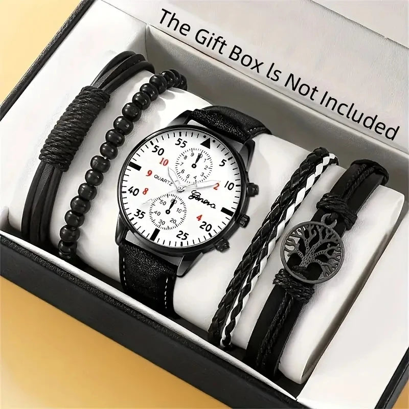 Luxury Men’s Watch with Bracelet – Style and Attitude