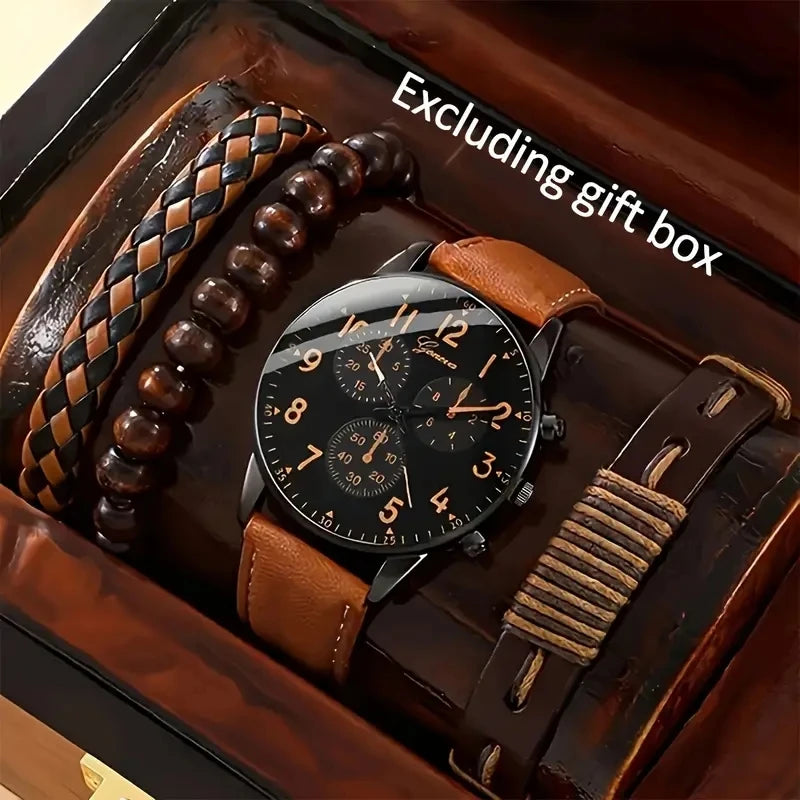 Luxury Men’s Watch with Bracelet – Style and Attitude