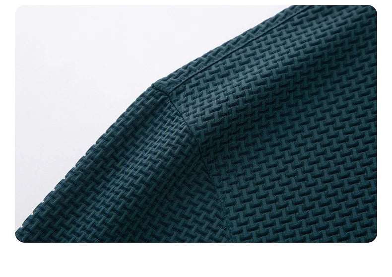 Men’s Ice Silk Polo Shirt – Breathable, Wrinkle-Resistant Summer Top