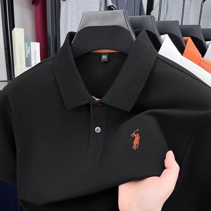 Men’s Cotton Polo with Embroidery