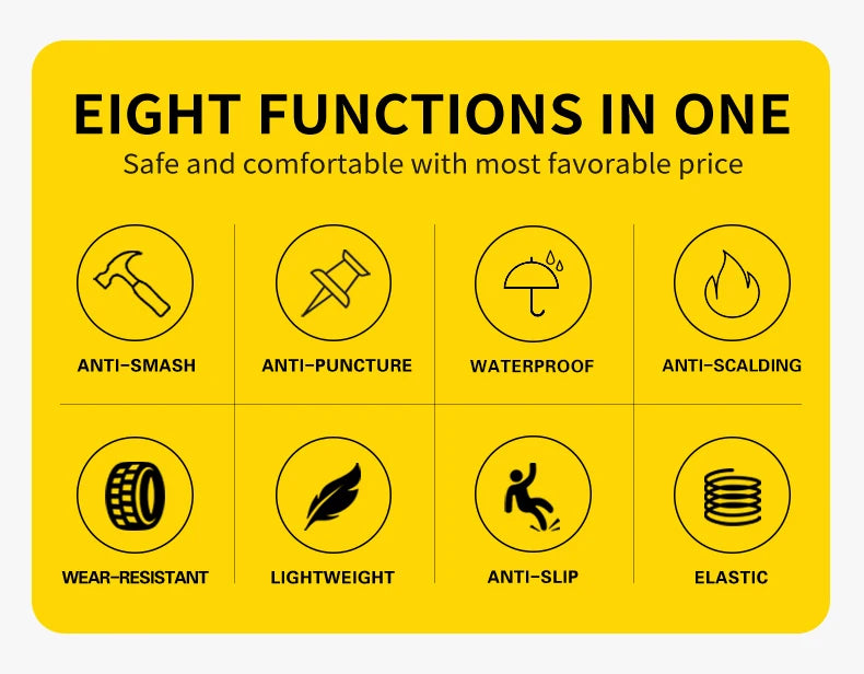 Men’s Safety Shoes with Steel Toe – Indestructible Protective Work Footwear