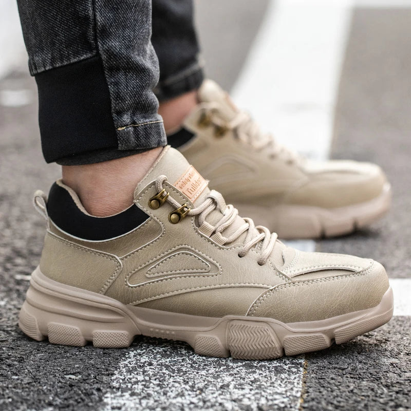 Men’s Safety Shoes with Steel Toe – Indestructible Protective Work Footwear