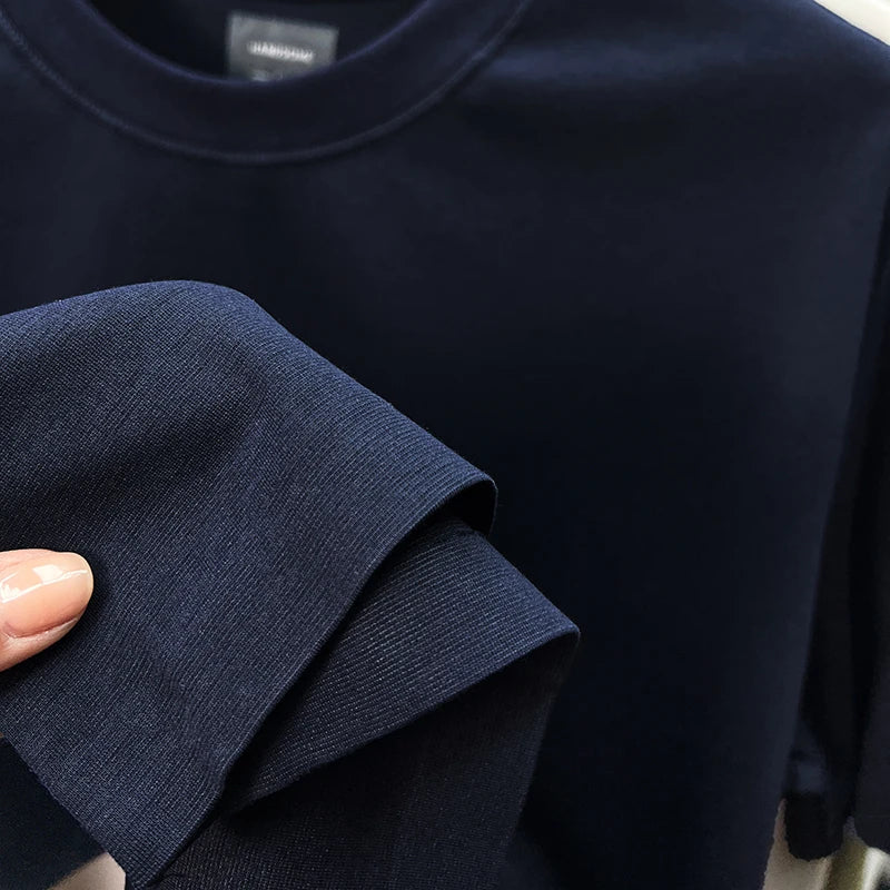 Men’s Silky Cotton T-Shirt – Breathable, Stylish & Comfortable Summer Wear