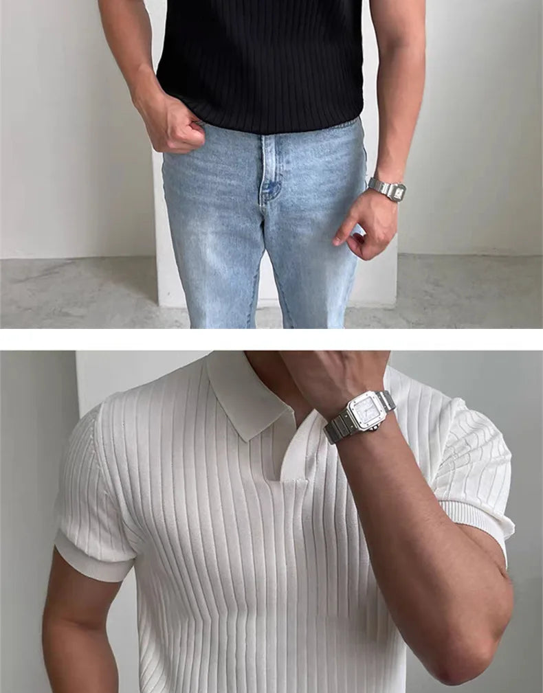 Men’s Slim Fit Golf Polo – Quick-Dry & Breathable