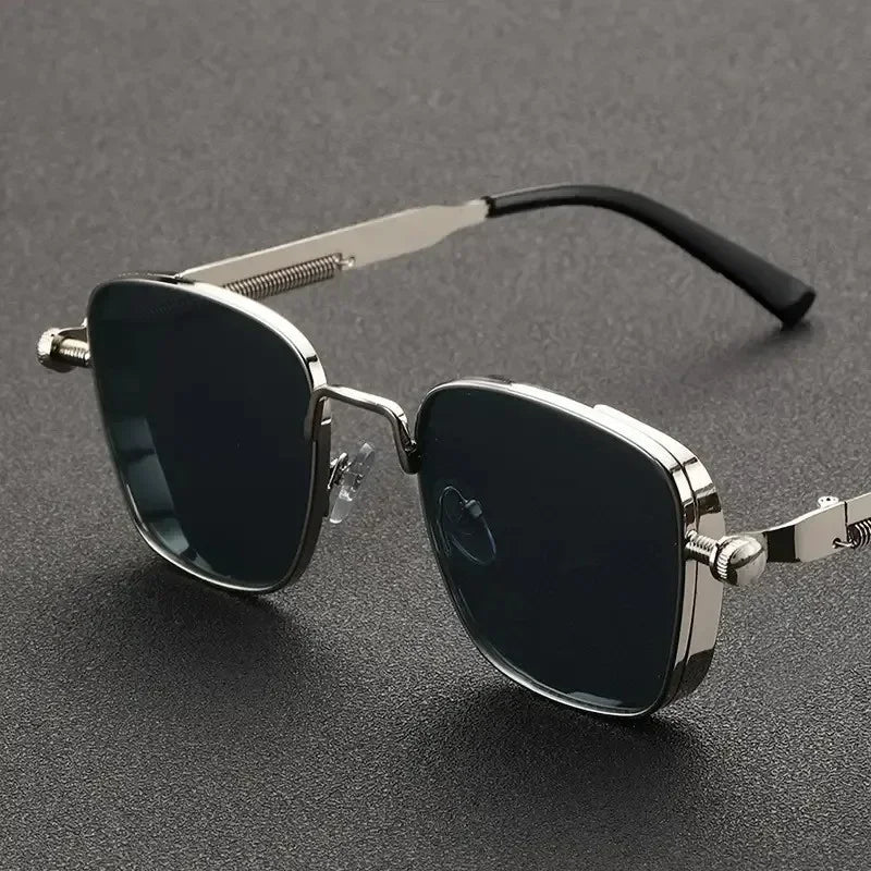 Retro Polarized Sunglasses – Metal Frame UV400 Protection