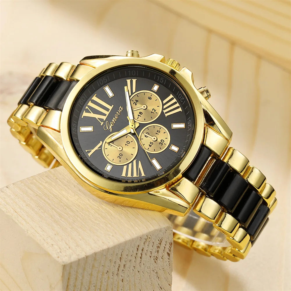 Classic Luxury Men’s Stainless Steel Watch – Elegant Design