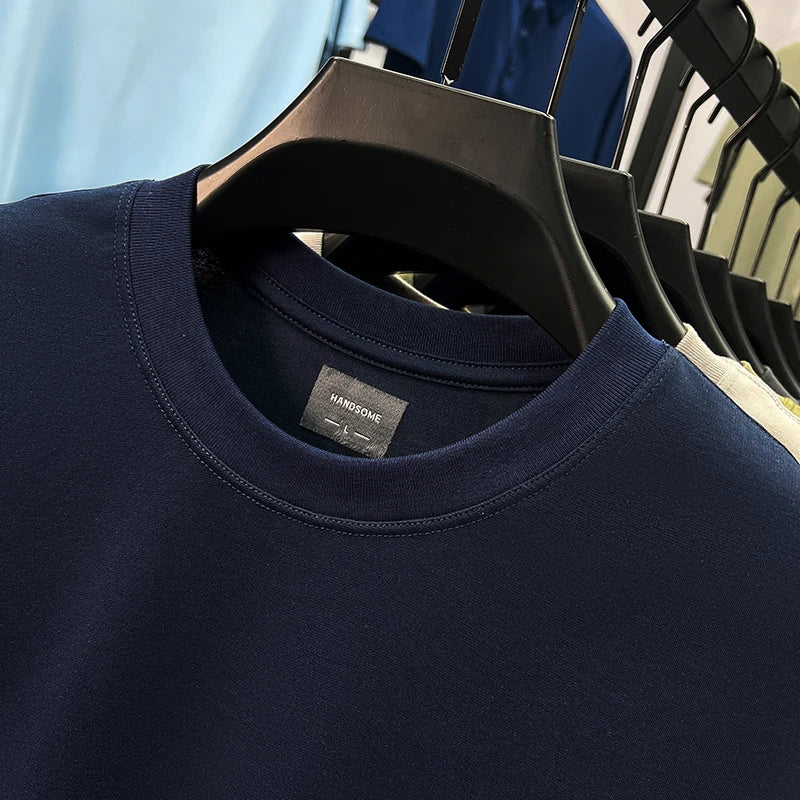 Men’s Silky Cotton T-Shirt – Breathable, Stylish & Comfortable Summer Wear