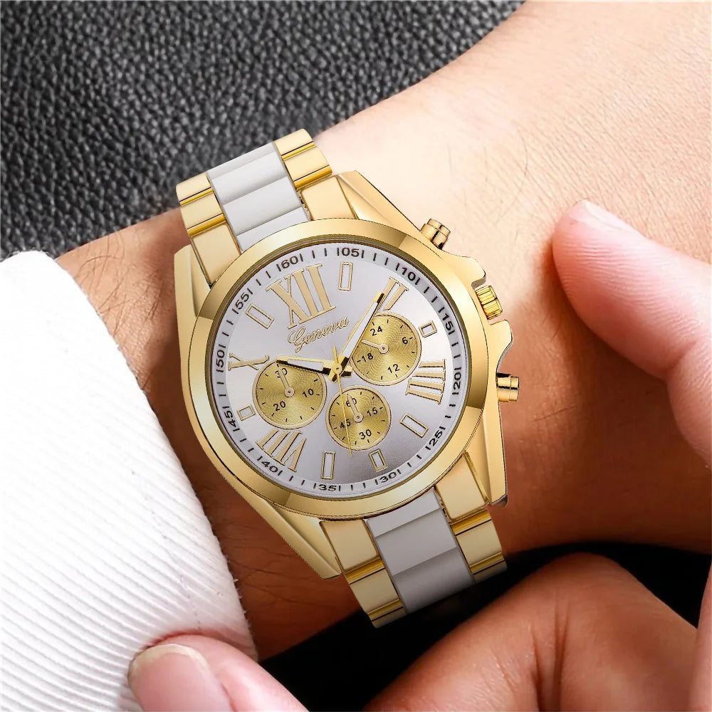 Classic Luxury Men’s Stainless Steel Watch – Elegant Design