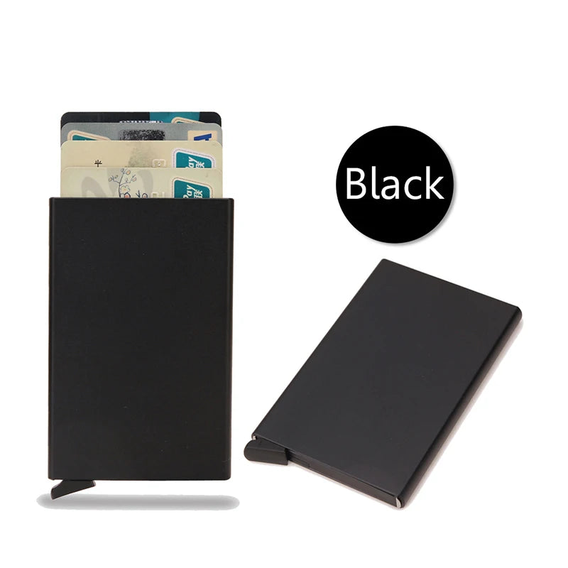 Smart Wallet – Slim Metal Card Holder for Men & Women