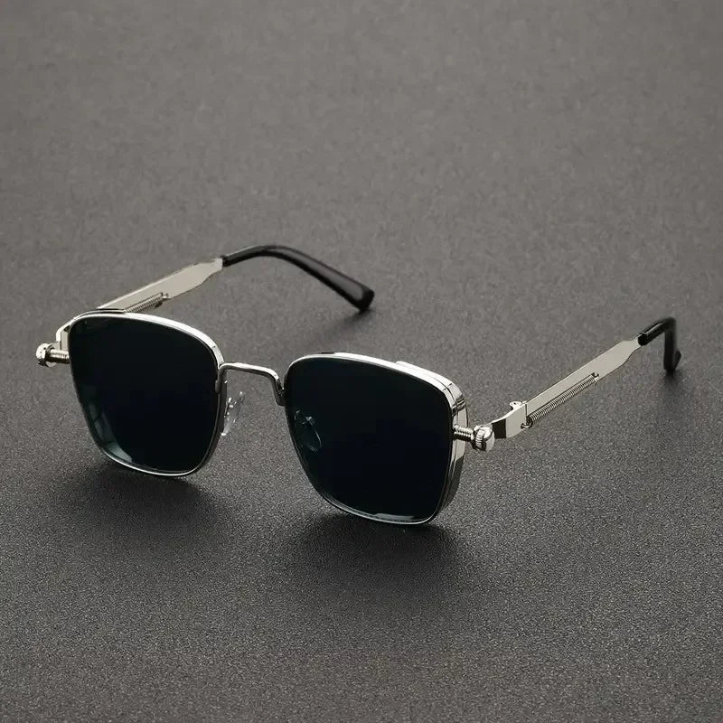 Retro Polarized Sunglasses – Metal Frame UV400 Protection