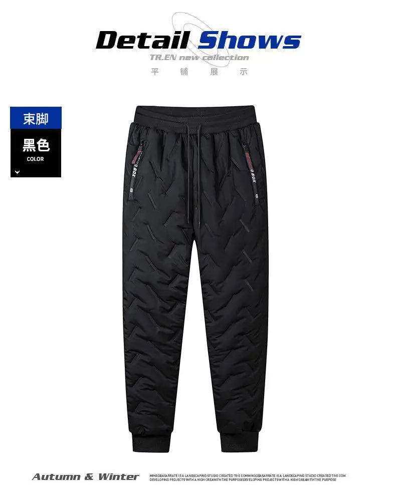 Winter Lambswool Warm Pants – Men’s Fleece Joggers