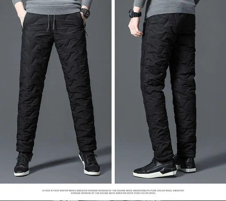 Winter Lambswool Warm Pants – Men’s Fleece Joggers