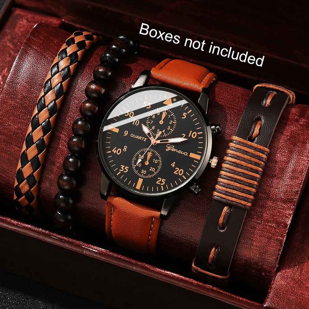 Luxury Men’s Watch with Bracelet – Style and Attitude