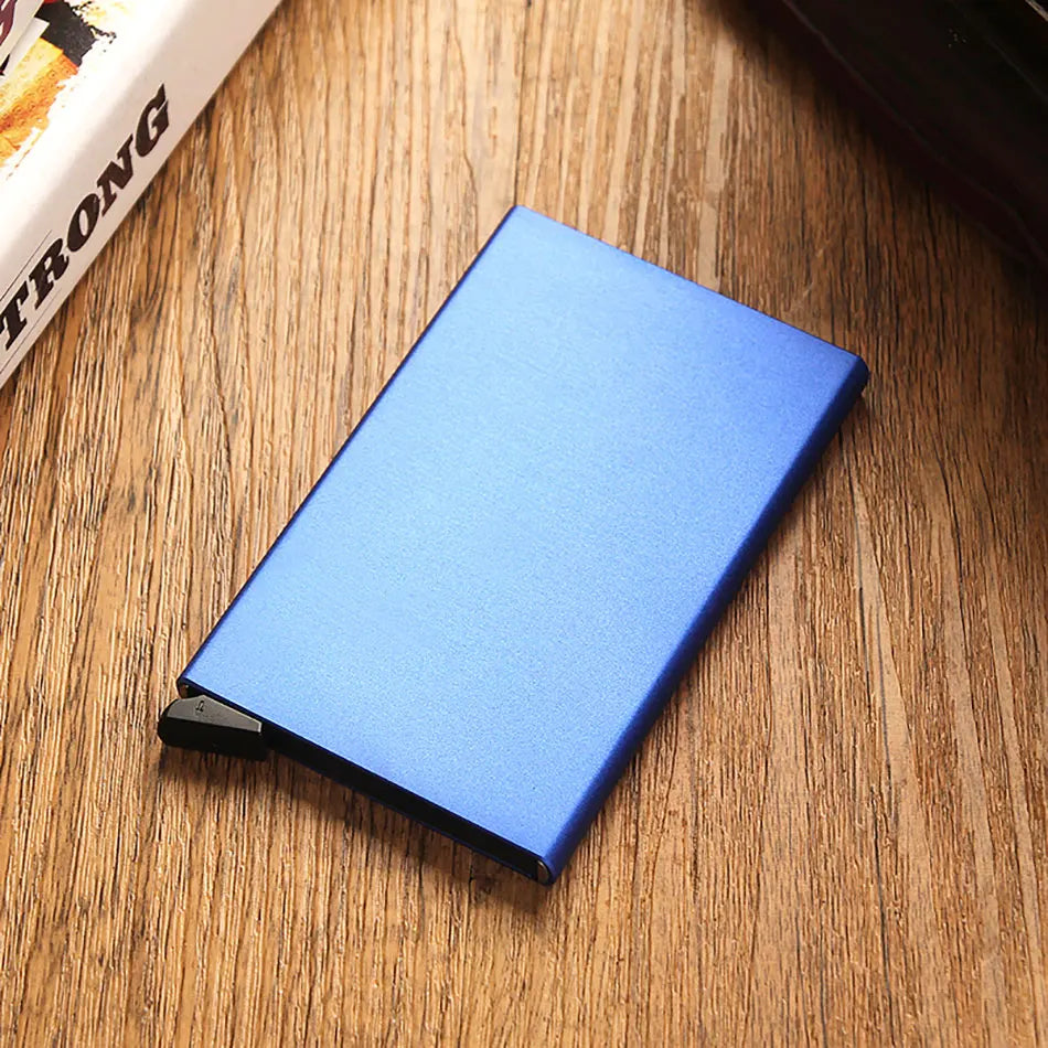 Smart Wallet – Slim Metal Card Holder for Men & Women