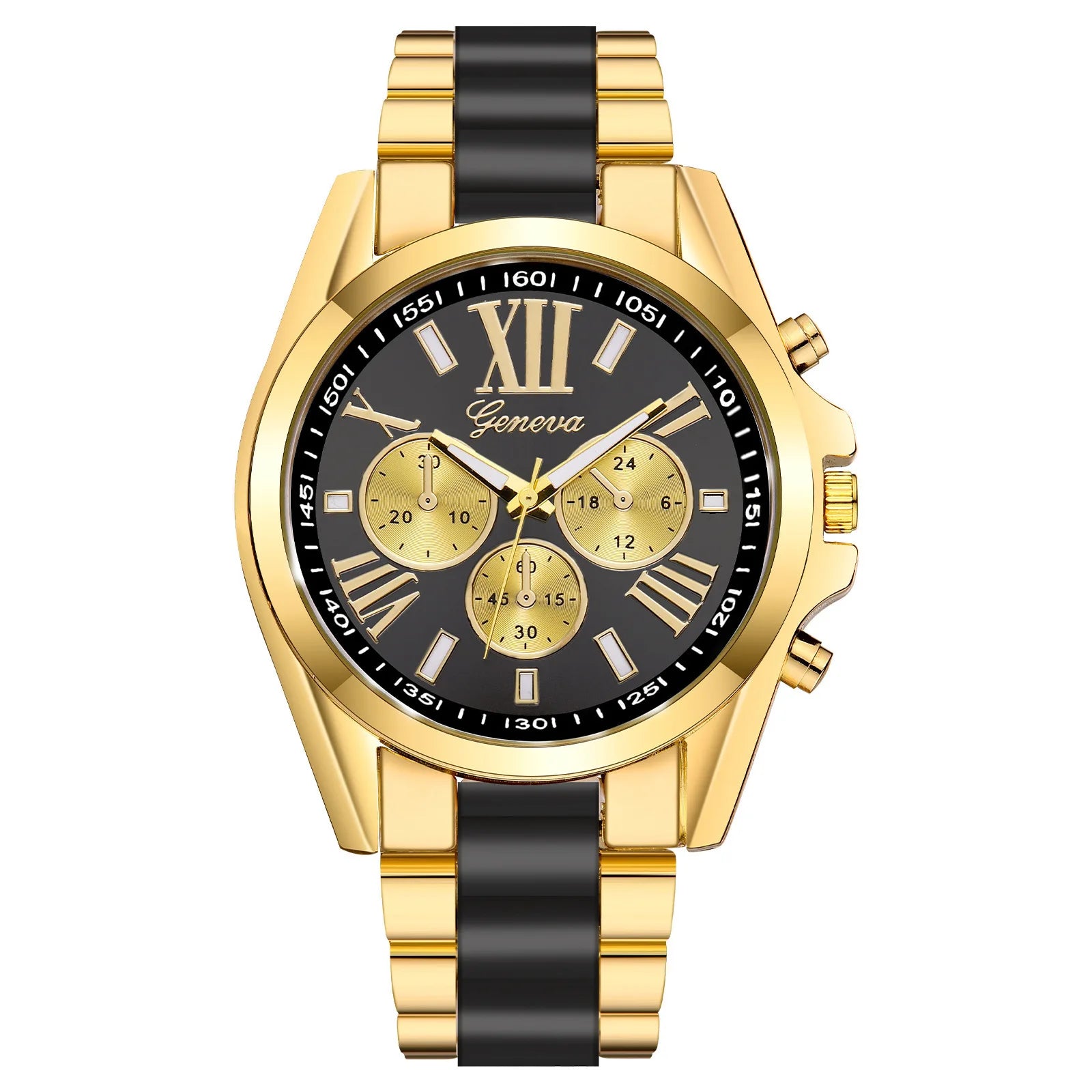 Classic Luxury Men’s Stainless Steel Watch – Elegant Design