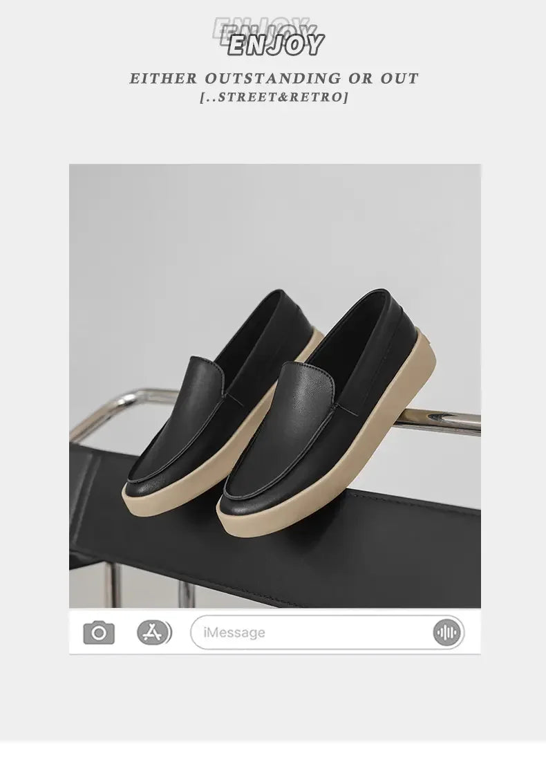 Men’s Leather Oxford Shoes – Lightweight, Comfortable & Stylish Formal Footwear