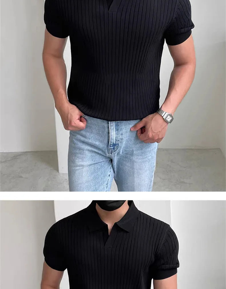 Men’s Slim Fit Golf Polo – Quick-Dry & Breathable