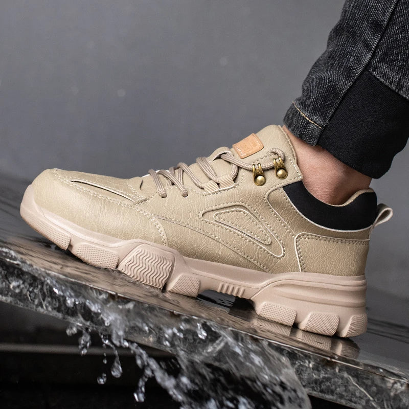 Men’s Safety Shoes with Steel Toe – Indestructible Protective Work Footwear