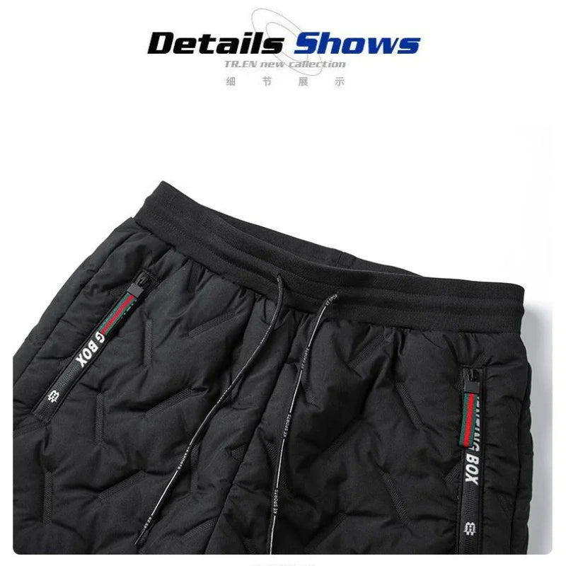 Winter Lambswool Warm Pants – Men’s Fleece Joggers