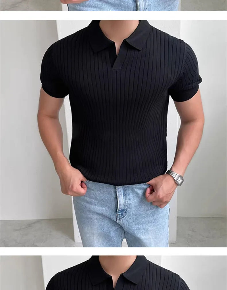 Men’s Slim Fit Golf Polo – Quick-Dry & Breathable