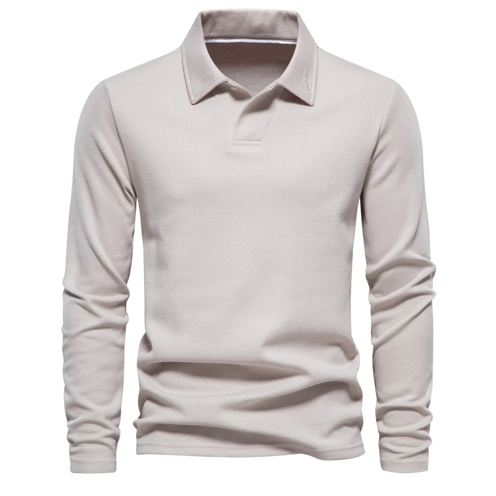 Men’s Embroidered Polo Shirt – Casual Luxury Golf & Social Wear