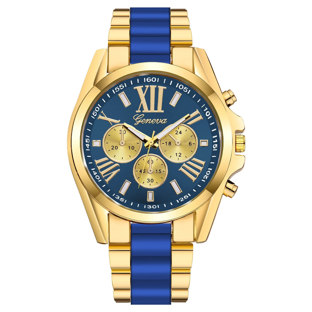Classic Luxury Men’s Stainless Steel Watch – Elegant Design
