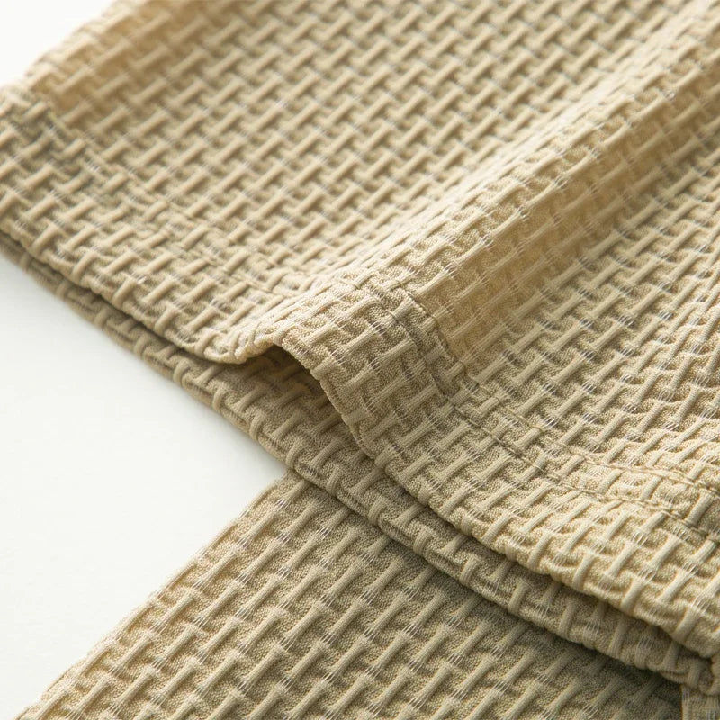 Men’s Ice Silk Polo Shirt – Breathable, Wrinkle-Resistant Summer Top