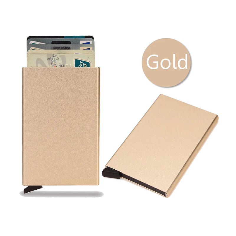 Smart Wallet – Slim Metal Card Holder for Men & Women
