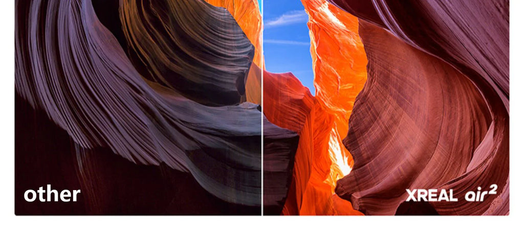 XREAL Air 2 AR Glasses – Massive 130" Full HD Screen, Lightweight & Comfortable