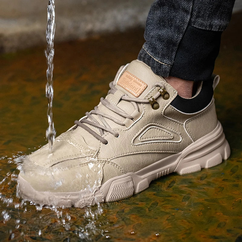 Men’s Safety Shoes with Steel Toe – Indestructible Protective Work Footwear