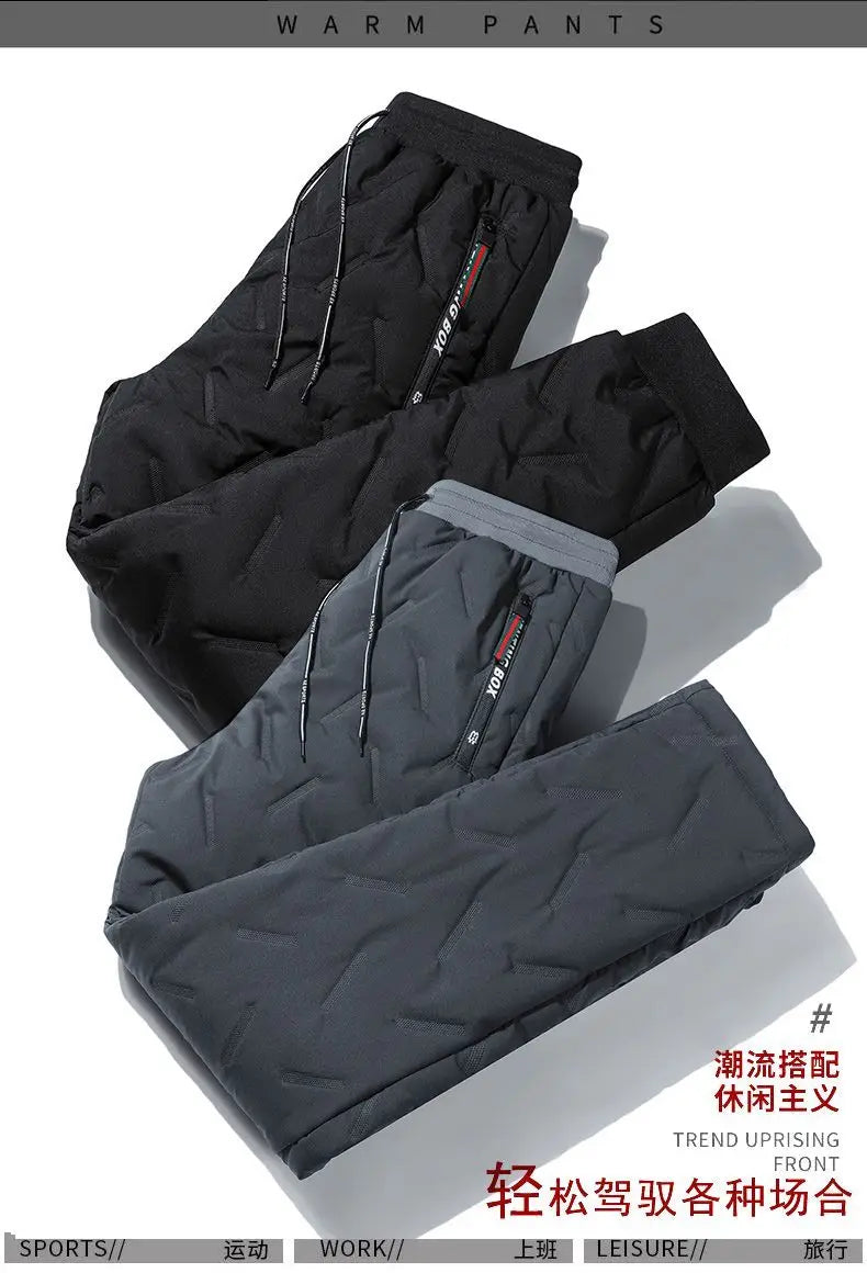 Winter Lambswool Warm Pants – Men’s Fleece Joggers