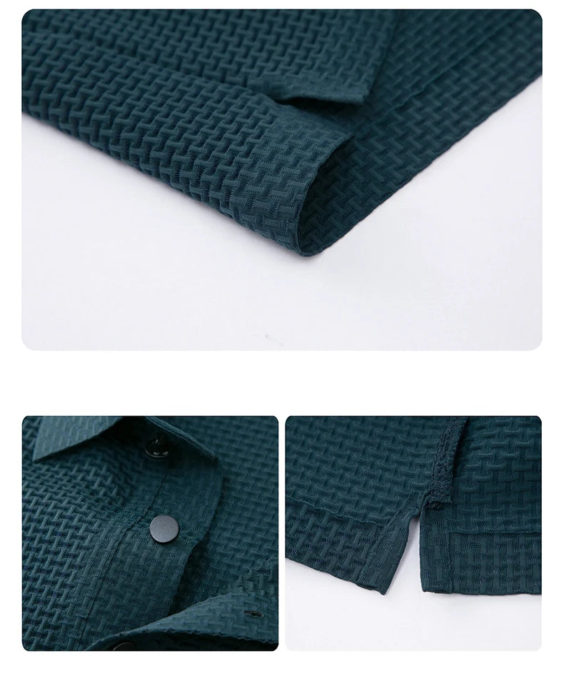 Men’s Ice Silk Polo Shirt – Breathable, Wrinkle-Resistant Summer Top