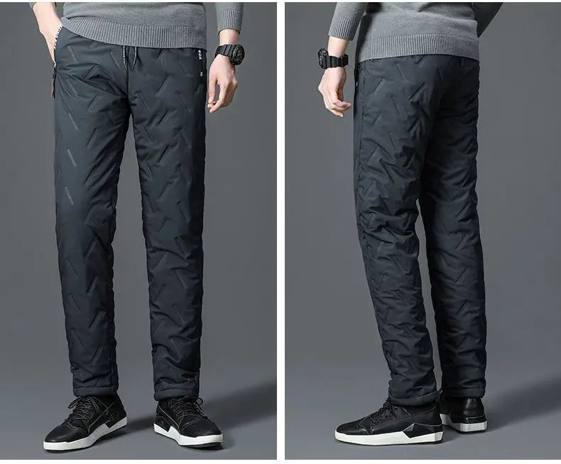 Winter Lambswool Warm Pants – Men’s Fleece Joggers