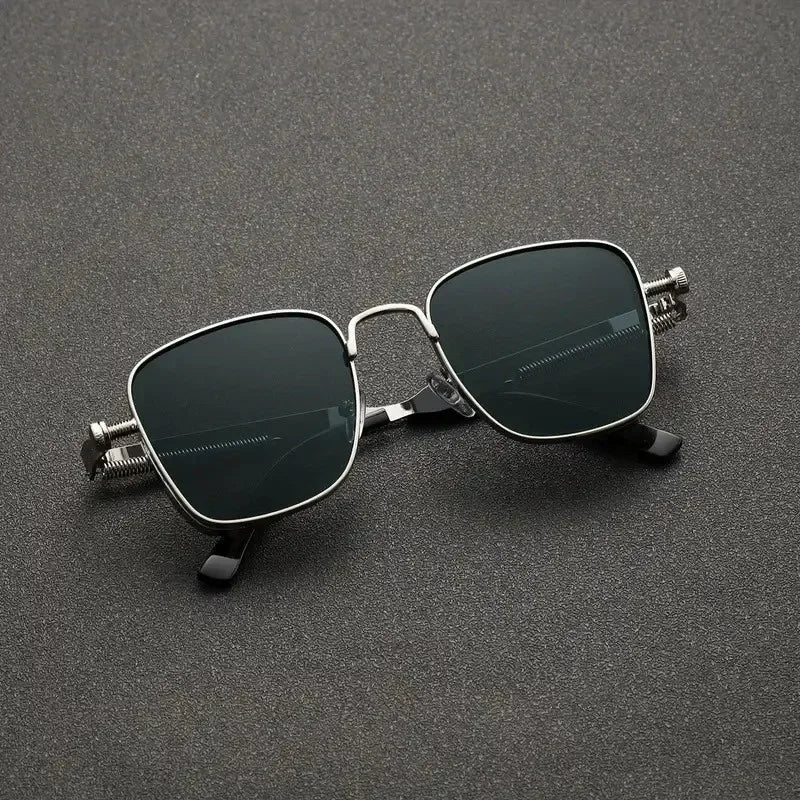 Retro Polarized Sunglasses – Metal Frame UV400 Protection