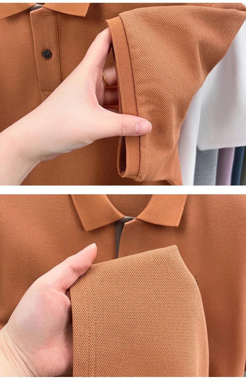 Men’s Cotton Polo with Embroidery