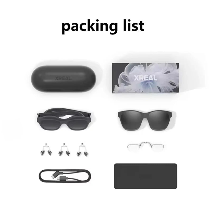 XREAL Air 2 AR Glasses – Massive 130" Full HD Screen, Lightweight & Comfortable