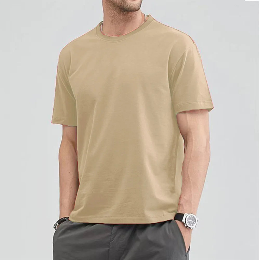 King Billion Cotton T-Shirt – Unisex Solid Color Basic Tee for Summer