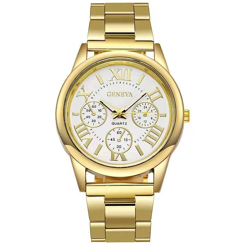 Classic Luxury Men’s Stainless Steel Watch – Elegant Design